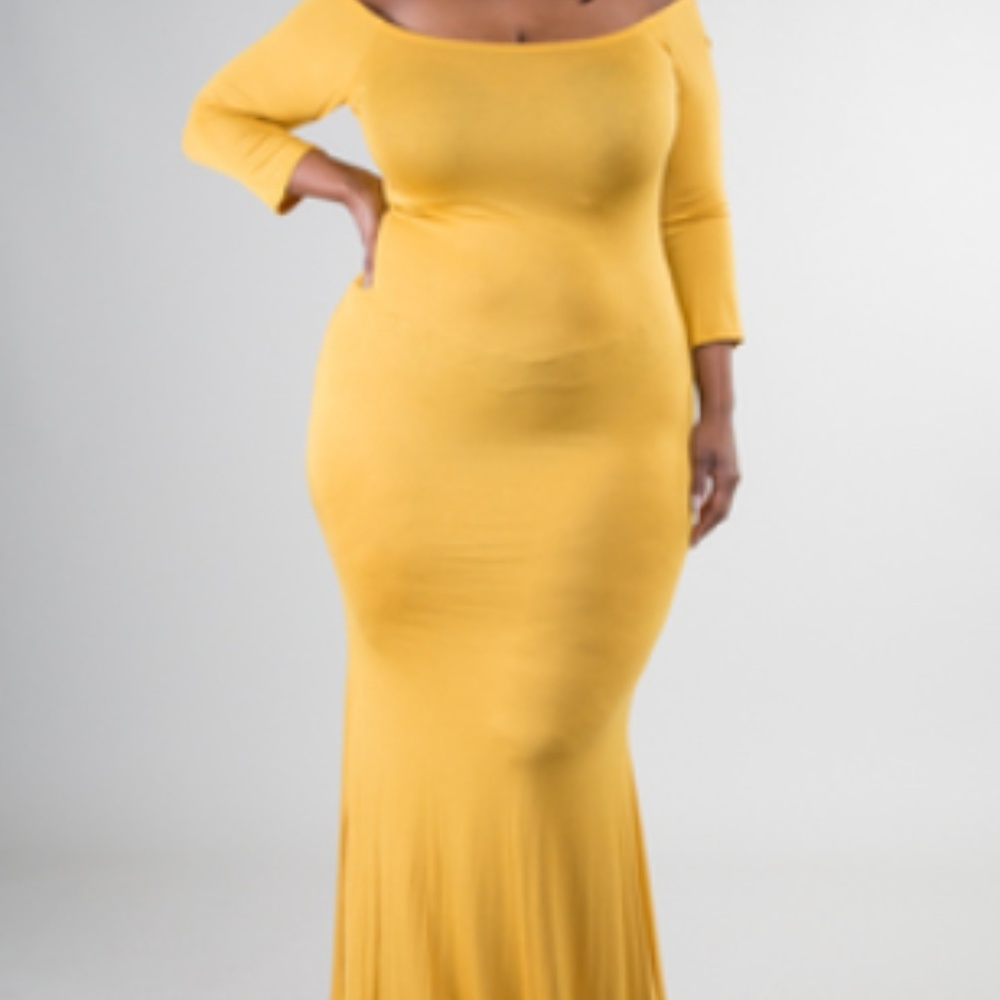 Long Train Dress